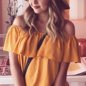 Off shoulder top
